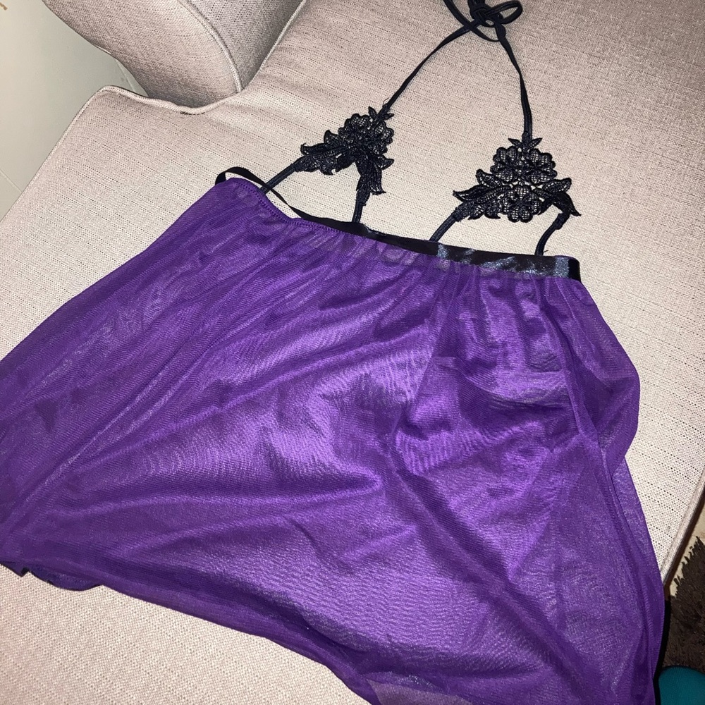 Halter Baby Doll Lingerie
